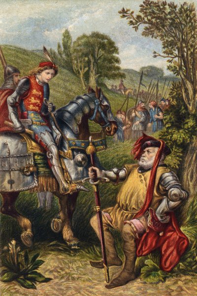 Shakespeare, King Henry the Fourth, First Part, Act IV, Scene 2 by English School